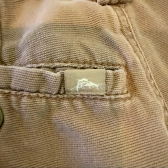 Tommy Bahama Relax Cargo Shorts Tan Casual With Logo Size 38 - Picture 7 of 9